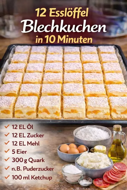 Blitzschneller und Köstlicher Kuchen: Das Universelle Rezept