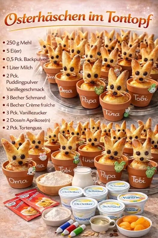 Osterhasen im Tontopf: Ein festliches Rezept für die Feiertage