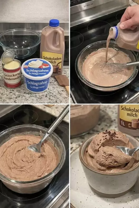 Blitzschnelle Schokomousse ohne Backen: Ein traumhaftes Dessert in drei Schritten