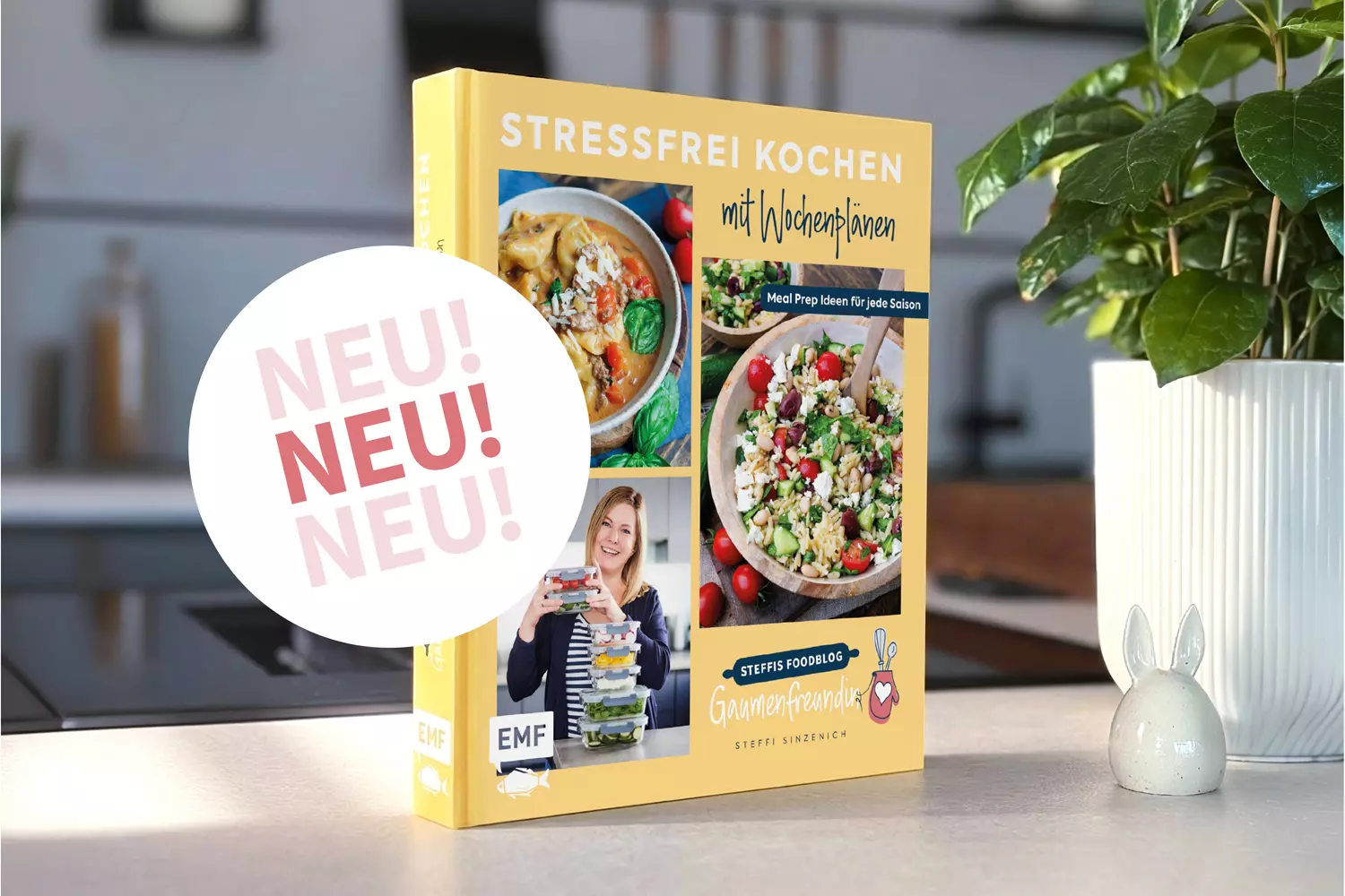 Kochbuch für entspanntes Kochen: Wochenpläne gegen Alltagsstress