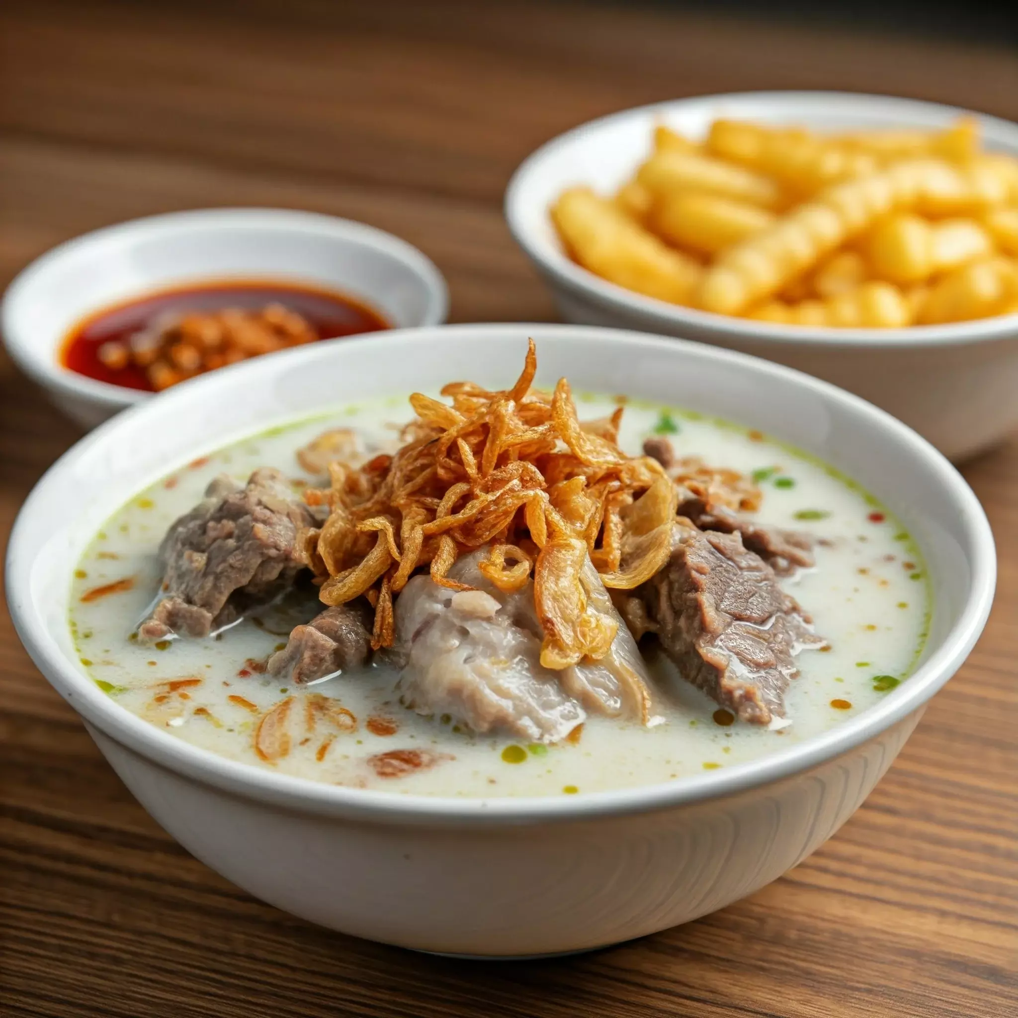 Soto Betawi: Ein indonesisches Geschmackserlebnis – Das ultimative Rezept für cremige Rindfleischsuppe