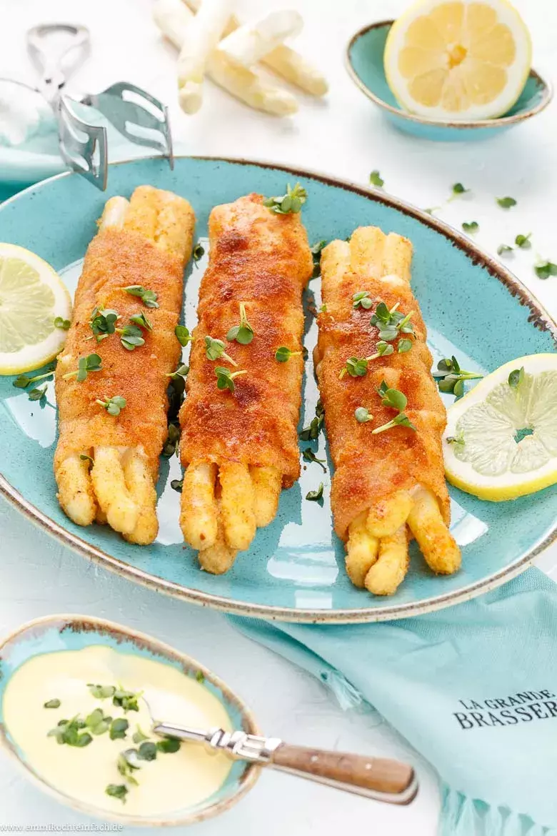 Kreative Spargel-Röllchen: Eine knusprige Variante für Spargelliebhaber