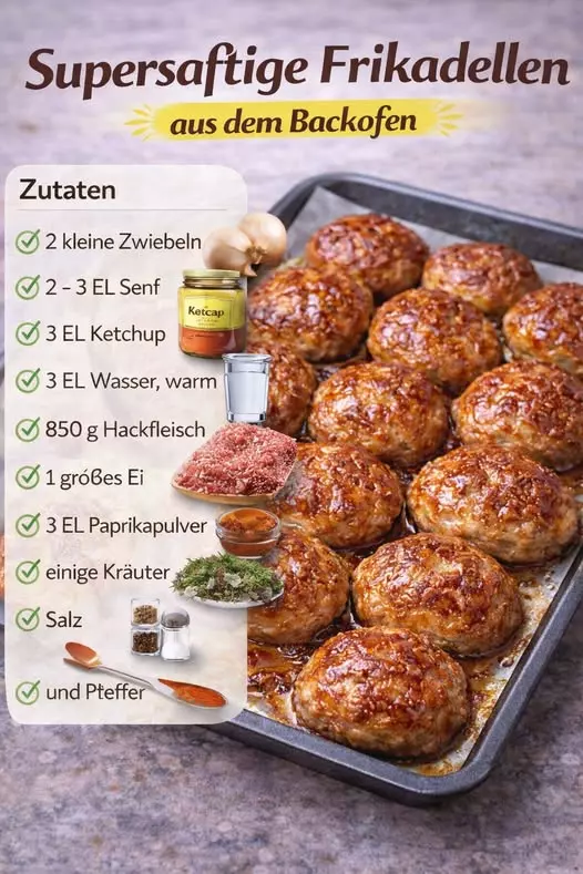 Ofenfrikadellen: Ein einfaches und köstliches Rezept