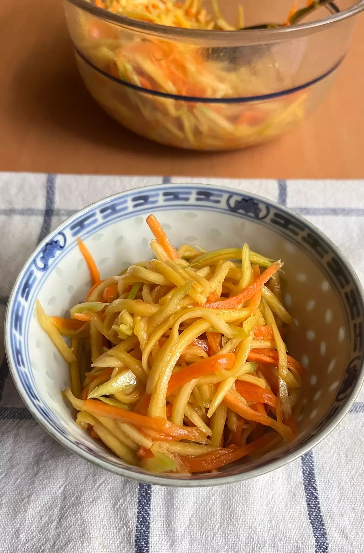 Exotischer Mango-Karottensalat: Ein kulinarischer Ausflug nach Java