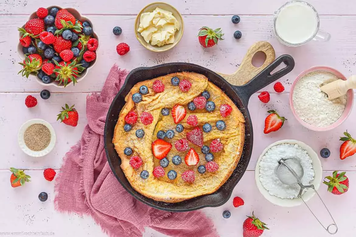 Dutch Baby: Ein luftig-leichter Ofenpfannkuchen