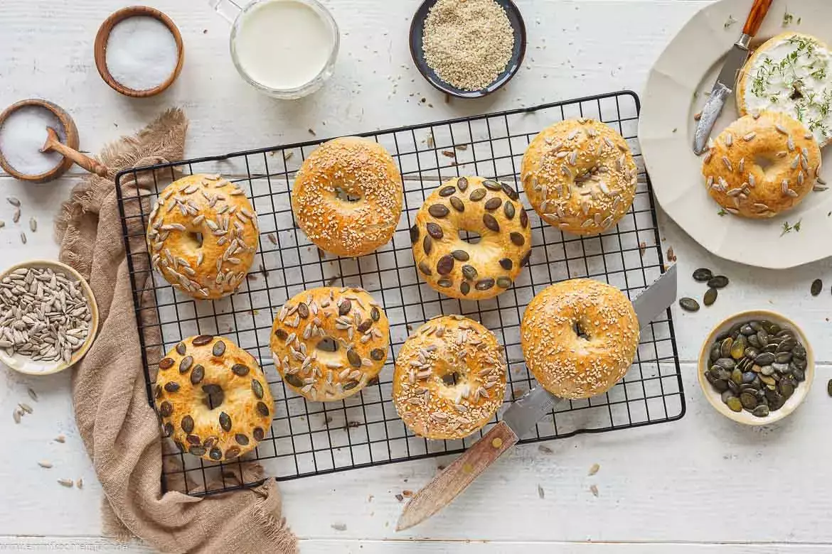 Hausgemachte Bagels: Ein Rezept für jedermann