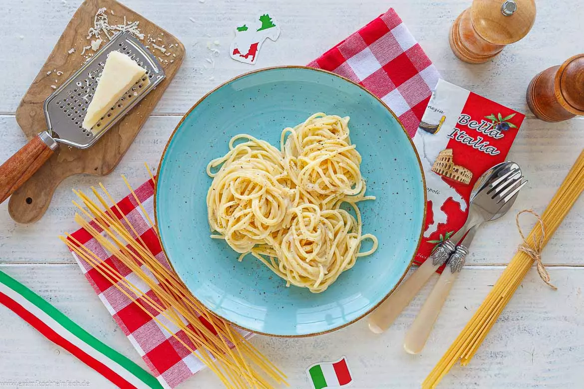 Cacio e Pepe: Das Originalrezept für authentischen Nudelgenuss