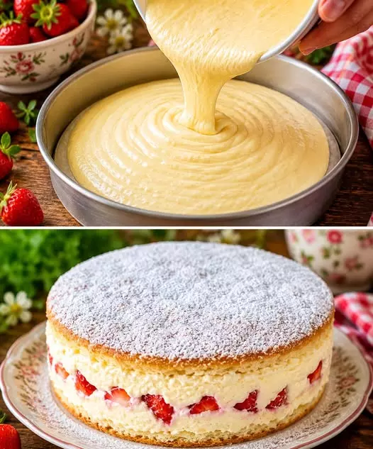 Erdbeer-Frischkäse-Torte: Ein himmlischer Genuss