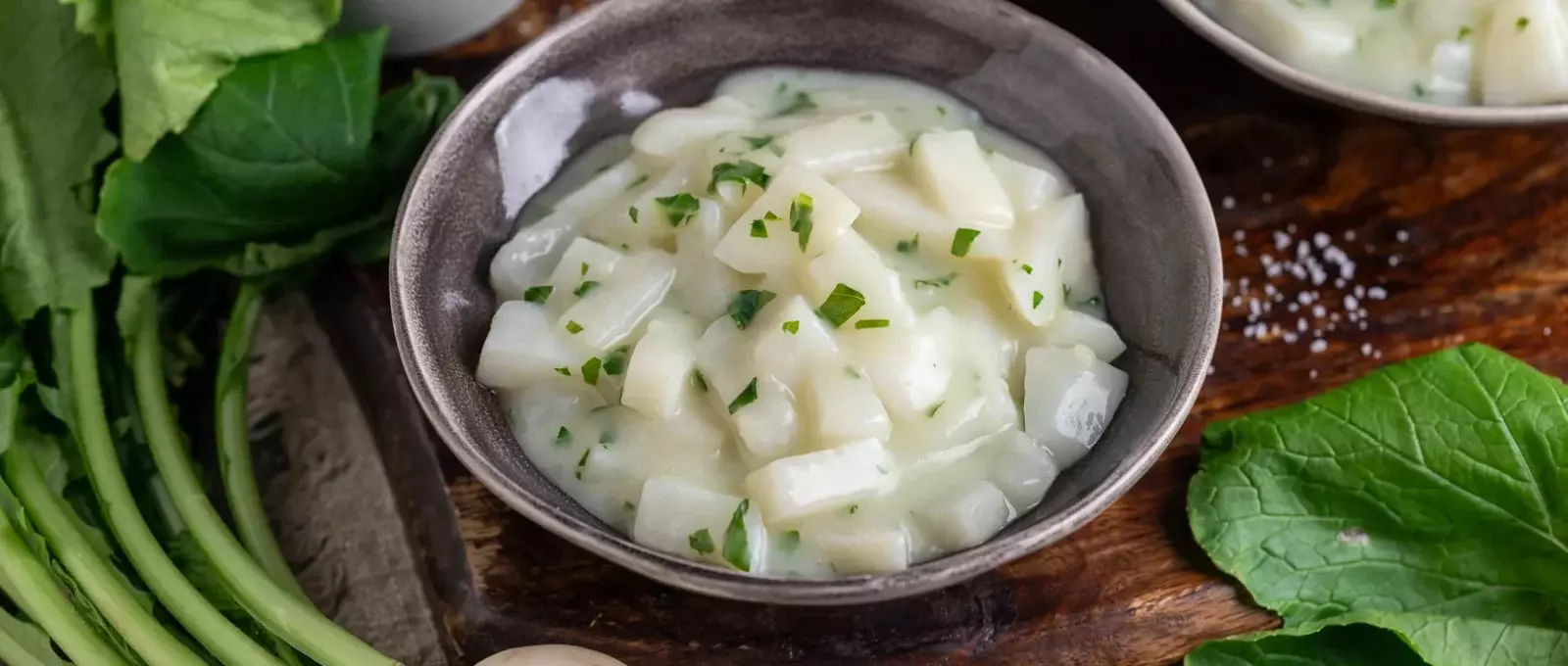 Cremige Mairübchen nach traditionellem Rezept