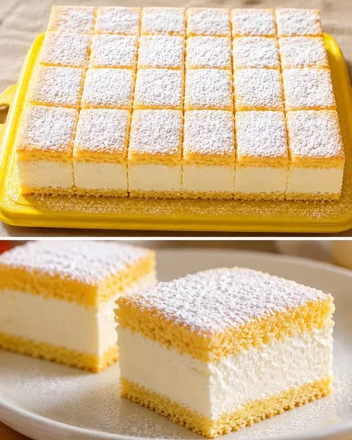 Erfrischende Zitronenschnitten mit Mascarpone – Blitzrezept in 15 Minuten