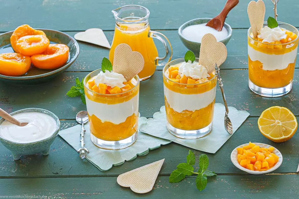 Solero-Dessert im Glas: Ein erfrischender Genuss für den Sommer