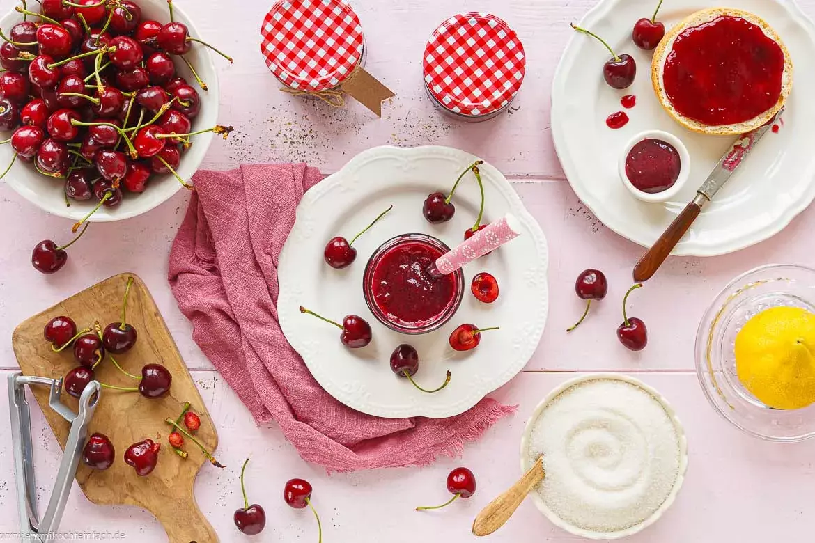 Hausgemachte Kirschkonfitüre: Ein Rezept für den Sommer