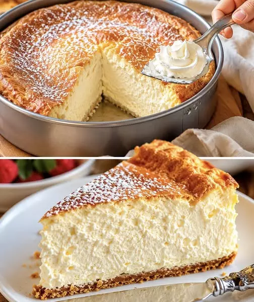 Samtiger Vanille-Käsekuchen in Rekordzeit