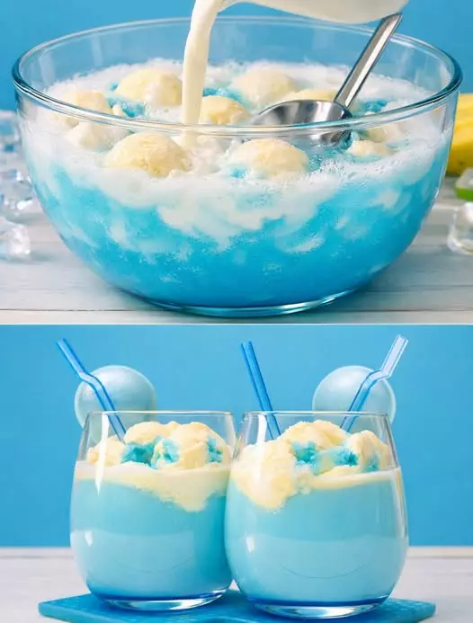 Rezept für den eisblauen Eiskönigin-Cocktail
