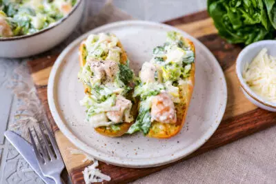 Das ultimative Caesar Chicken Sandwich: Schnell, lecker, unwiderstehlich!
