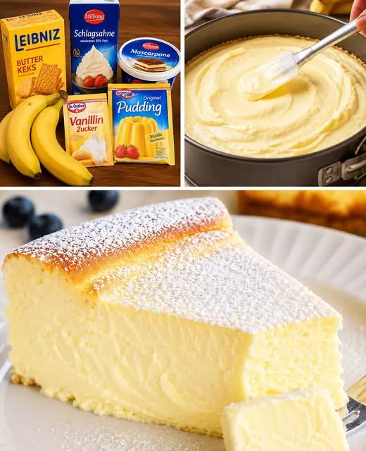 Verführerischer 6-Minuten-Quarkkuchen mit Pudding – Ein Blitzrezept für Genießer