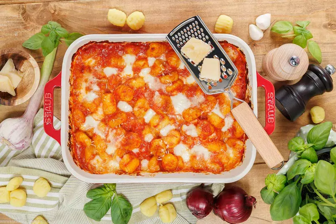 Cremiger Gnocchi-Auflauf: Ein vegetarisches Geschmackserlebnis für die ganze Familie