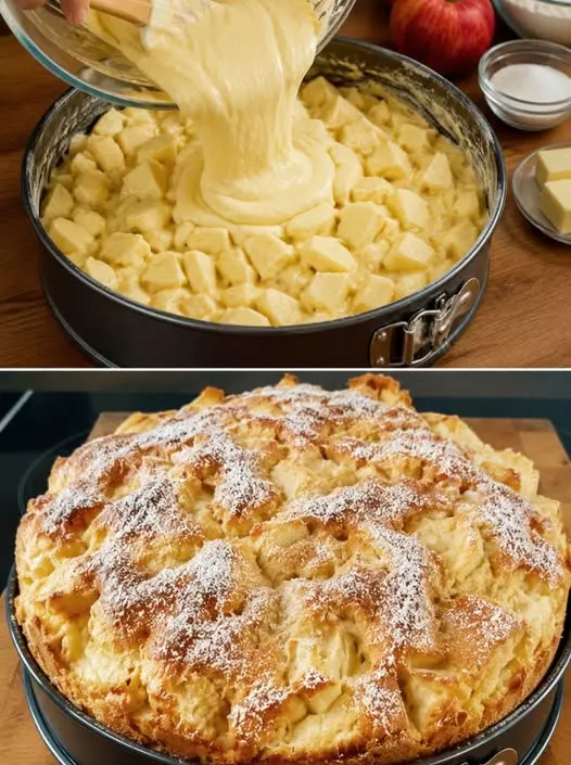 Saftiger Apfelkuchen: Ein schnelles Rezept für Apfelliebhaber