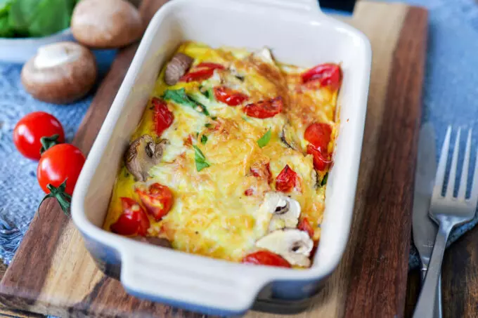 Frittata aus dem Airfryer: Ein schnelles, proteinreiches Frühstück in nur 25 Minuten
