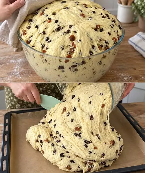 Das Rezept für den schnellen Butterstollen