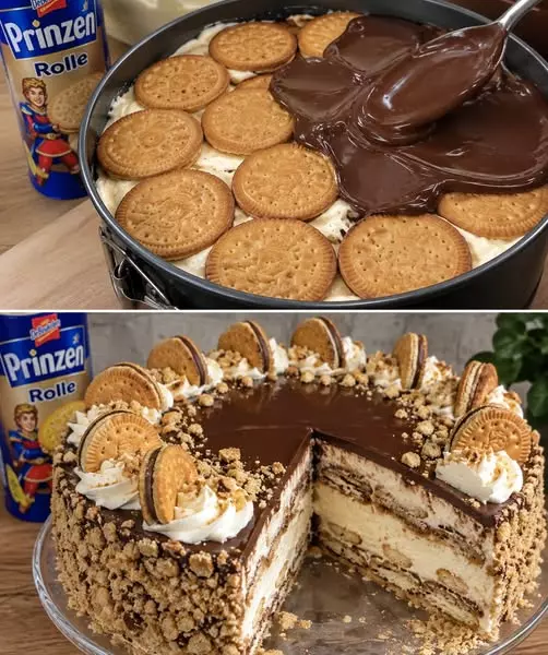 Köstliche Prinzenrolle-Torte ohne Backen: Ein schnelles Dessert für jede Gelegenheit