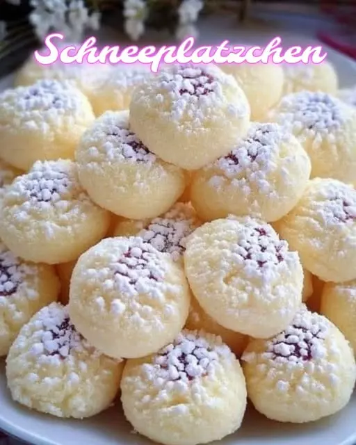 Rezept für unwiderstehliche Schneebällchen-Kekse