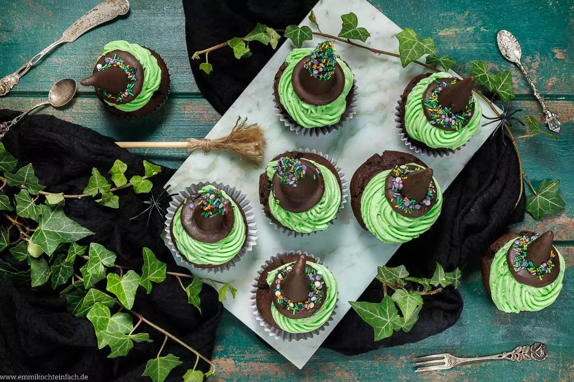 Schaurig-schöne Schokoladen-Muffins für Halloween: Rezept und Tipps