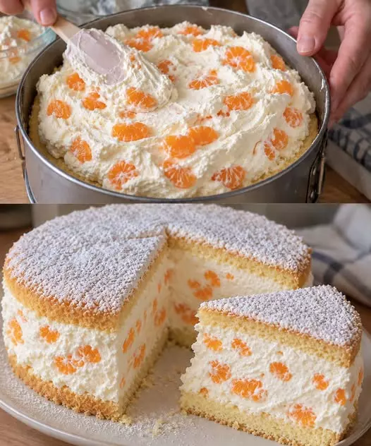 Cremige Mandarinen-Käsesahnetorte: Ein einfaches Rezept für besondere Momente