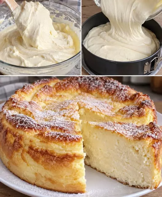 Cremiger Mascarpone-Käsekuchen mit Vanillepudding in Rekordzeit